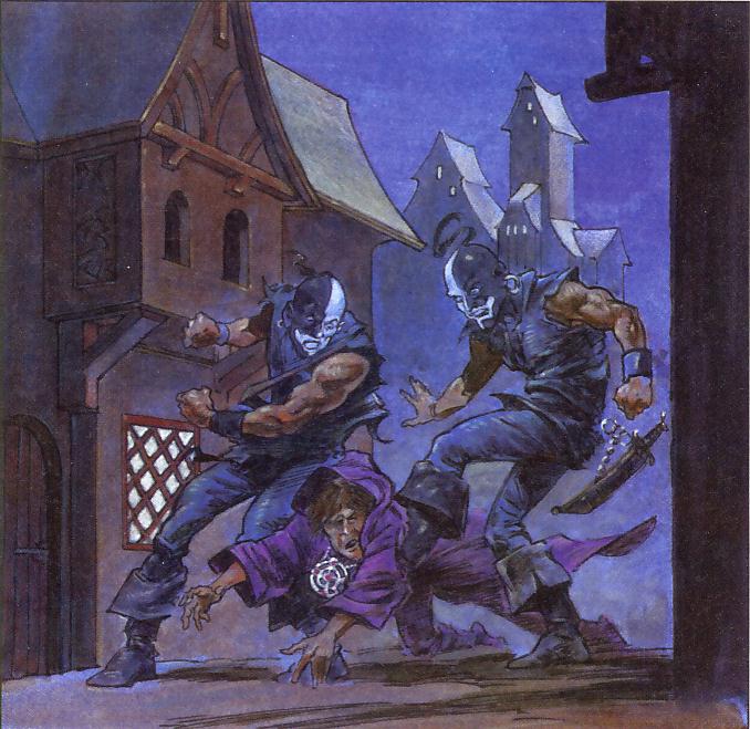 The Last Laugh beats up Rufus of Tyr